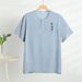 Baumwoll-T-Shirt mit kurzen Ärmeln, Obermaterial aus Seide im chinesischen Stil, Sommer-Baumwolle und Leinen für Herren in Übergröße, lockerer Tang-Kleidungstrend_voghion.com