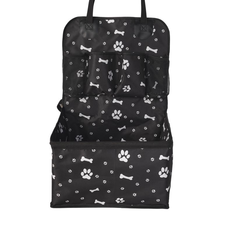 Siège auto pour chien avec poches de rangement, rehausseur de siège avant résistant aux rayures et durable pour petits et moyens chiens_voghion.com