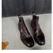 Grape Mom Studiolee Wrinkled Fashion Versatile Round Toe Thick Sole Boots For Women Spring And Autumn_voghion.com