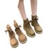 Martin For Women 2024 Spring And Autumn New Brown Height Increaing Workwear Wetern Cowboy Thick Sole Summer Short_voghion.com