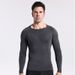Autumn And Winter Merino Wool Quick-Dry Compression Sweat-Wicking Thermal Functional Hiking Skiing Breathable Long_voghion.com