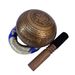 Nepal Singing Bowl Handmade Bowl Hand-Hammered Tibetan Singing Bowl Set - Stress Relief, Chakra Balancing & Meditation Tool_voghion.com
