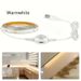 2835 LED Strip Lights With Turtle Shell Design, 5V Motion Sensor Cabinet Lights, Waterproof TV Backlighting, Warm White/Cool White_voghion.com