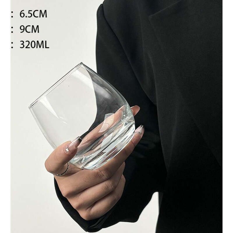 Collutorio in vetro per hotel, lavarsi i denti, camera in famiglia, tazza per tè e acqua resistente al calore, tazza per lavare il vino straniero_voghion.com