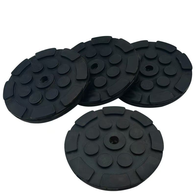 Xiaodeng Xiaodeng Lifting Anti-Slip Two-Column Accessories Car Jack Round Rubber Mat_voghion.com