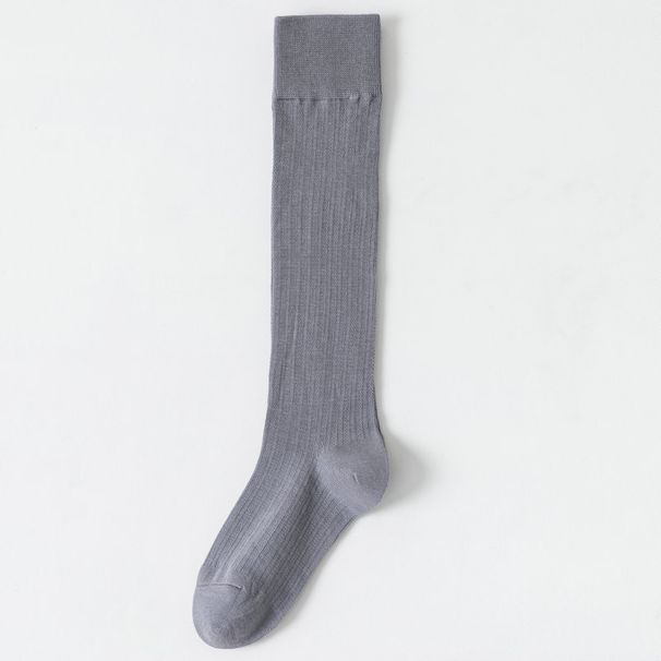 Summer New Morandi Color Socks Women's Pure Cotton Thin Calf Socks Yoga Socks Do Not Drop The Tube Sweat-absorbing Stockings_voghion.com