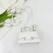 2025 New Designer Shoulder Bags For Womans Ladies Flap Fashion Balck White Square Handbag Crossbody Bag_voghion.com