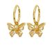 Orecchini Nuovi orecchini retrò a farfalla per donne Design alla moda con ciondolo di nicchia Orecchini di celebrità di Internet_voghion.com