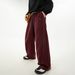 Pantaloni da jogging casual da uomo con blocchi di colore audaci e dettagli ricamati - Pantaloni della tuta larghi da streetwear per primavera e autunno (disponibili in più colori)_voghion.com