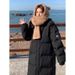 Nuovo cappotto invernale in cotone spesso e caldo lungo e largo da donna coreana per studenti_voghion.com