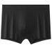2025d Men's Modal High Elasticity Plus Size Sexy Solid Color Seamless Mid-Waist Boxer Briefs_voghion.com
