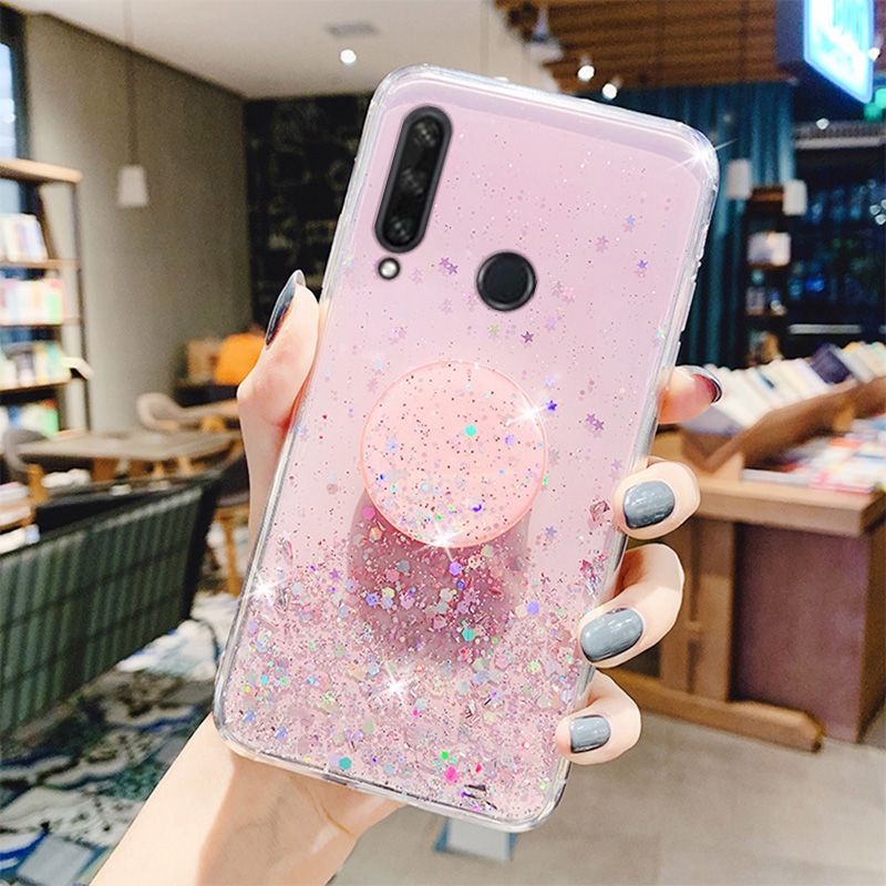 Für Huawei Honor 10i 9X 10 Lite 20 Pro 8X 8A 9S 20S 9C 9A 7A 7C Pro Fall Bling Glitter Abdeckung Auf Huawei P30 Lite P20 P40_voghion.com