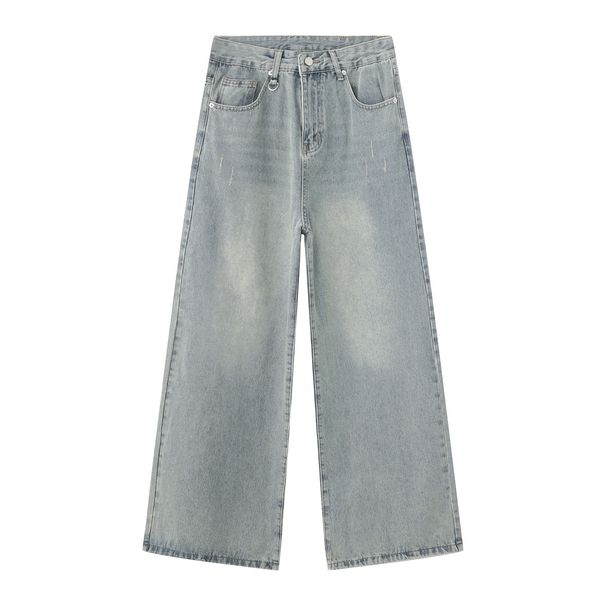 Ropa para hombre | Conjunto de camisa y pantalón de Niu Mi blanco holgado y lavado nuevo para otoño_voghion.com