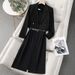 Women’s Clothing Brown Short Suit Jacket Women's Spring And Autumn New High End Vest Skirt Suit Skirt_voghion.com
