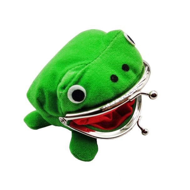 Anime Frog Plush Wallet - Cute Frog Coin Purse With Ninja Theme, Soft Plush & Zipper Closure (Perfect Gift For Anime Fans)_voghion.com