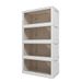 Closet Storage 472QT Organizers Cabinets Storage 4Pack Plastic Wide Folding Stackable Box Transparent St Storage And 31.5'' For_voghion.com