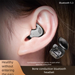 2025 New Wireless Bluetooth Headset Invisible Mini Sleep Noise Reduction Plaid Ultra-Thin Ultra-Long Battery Life High_voghion.com