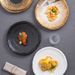 Set di piatti da portata in ceramica minimalista - Eleganti piatti da bistecca di lusso per uso domestico e al ristorante, perfetti per dessert, torte e presentazioni di piatti raffinati._voghion.com