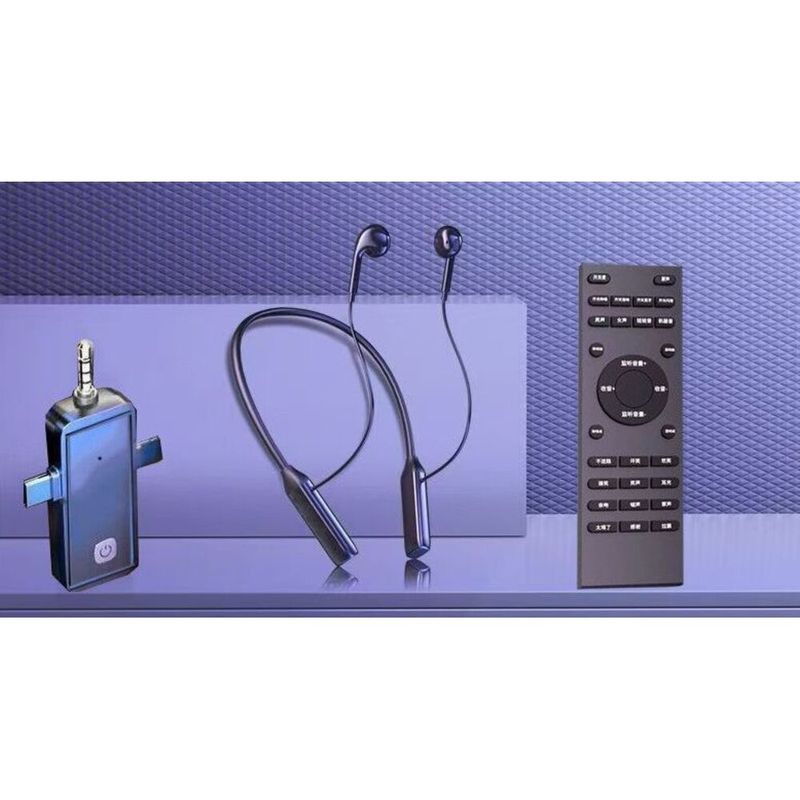 Carte son de diffusion en direct, casque de surveillance sans fil tout-en-un dédié, microphone tour de cou pour streamers en extérieur_voghion.com