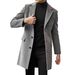 Cappotto di lana britannico da uomo per autunno e inverno, giacca da abito semplice e versatile, cappotto casual da lavoro alla moda_voghion.com