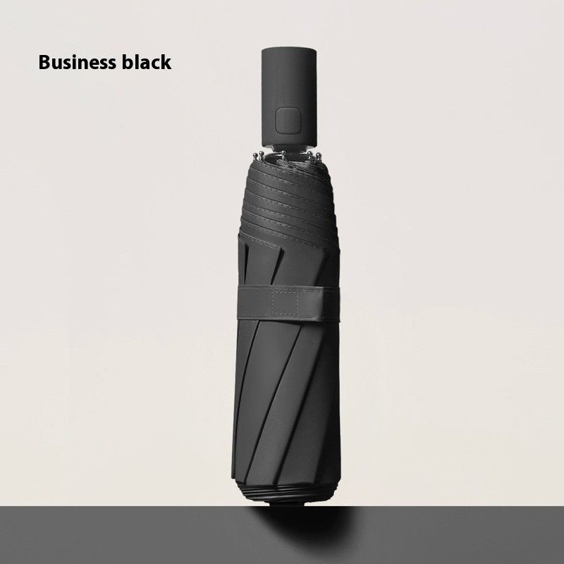 Fully Automatic 72-Rib Reinforced High-End Women's Windproof Sunshade UPF50+ Dual-Use Umbrella Rain And Sun, Thickened_voghion.com