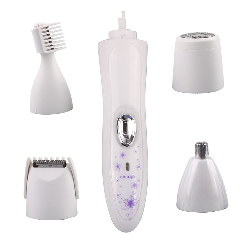 Electric Epilator USB Cordless Rechargeable Women Shaver Facial Hair Removal Bikini Trimmer Can Be Used All Over The Body_voghion.com