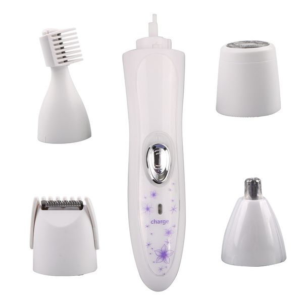 Electric Epilator USB Cordless Rechargeable Women Shaver Facial Hair Removal Bikini Trimmer Can Be Used All Over The Body_voghion.com
