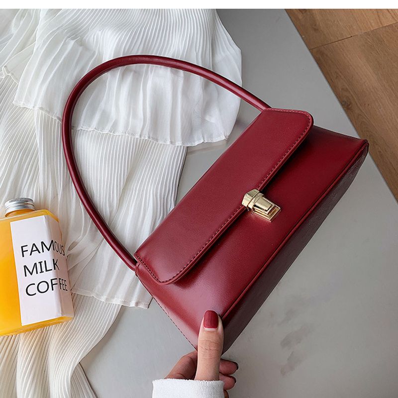 2024 Trendy Neue Koreanische Version Vielseitige Single-Shoulder French Stick Damentasche, Modische Handtasche, Achseltasche_voghion.com
