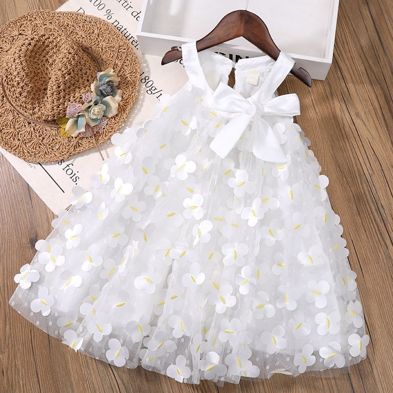Prinzessin Geburtstagsparty Baby Phantasie Süßigkeiten Kuchen Kinder Schmetterling Dekoration Kleid geeignet für Mädchen 2-8 Jahre alt_voghion.com