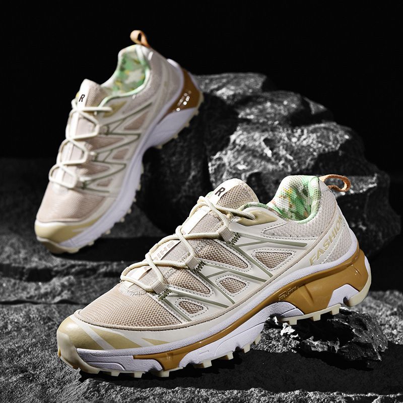 2024 Lente/Zomer Nieuwe Heren Vrijetijdsschoenen Off Road Bergsport met Antislipfunctie, Slijtvaste Wandelschoenen,_voghion.com