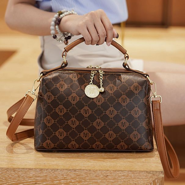 Rokassomiņa Apdrukāta Vienkārša plecu krustojuma soma spilvenu soma_voghion.com