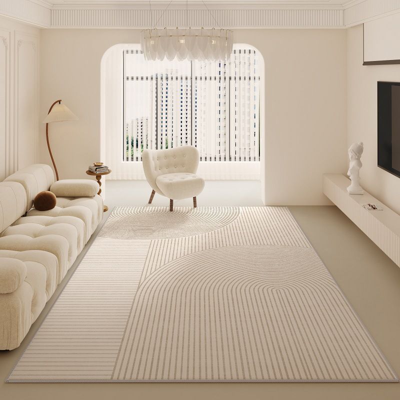 Wohnmöbel Rutschfester Teppich für das Wohnzimmersofa zum Sitzen oder Liegen, kühle Decke, großflächiger Kaschmirteppich_voghion.com