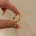 Traditional Plain Wire Ring For Women, Vintage Style, High-end Feel, Handmade Ring, Versatile, Exquisite, Simple Hand_voghion.com