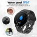 2025 Smart Frauen Voller Touchscreen Sport Fiess Uhr Mann Wasserdicht Bluetooth Anruf Für Android IOS Smartwatch Männer_voghion.com
