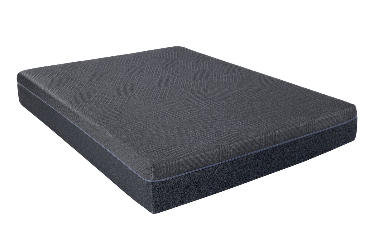 11inch Queen Mattress Green Tea Gel-Infused Memory Foam Mattress, Gray, Mattress In A Box_voghion.com
