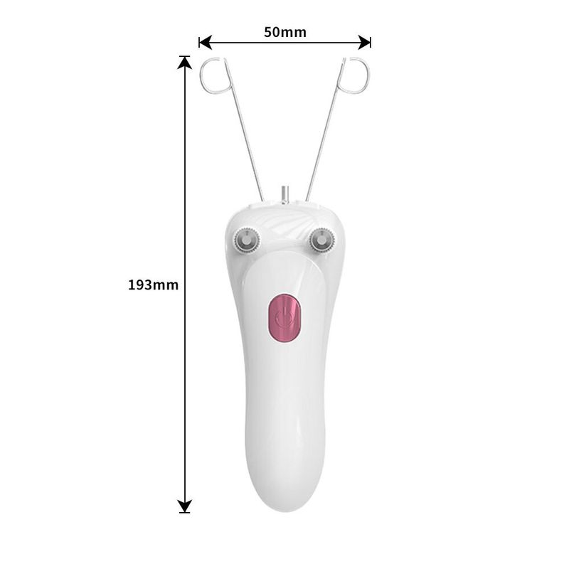 Épilateur électrique à fil pour sourcils, visage et corps, USB KH_voghion.com