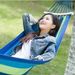 Outdoor Play Thickened Double Reinforced Anti-Tip Home Portable Tree-Tied Camping Nap Canvas Dormitory Hammock_voghion.com