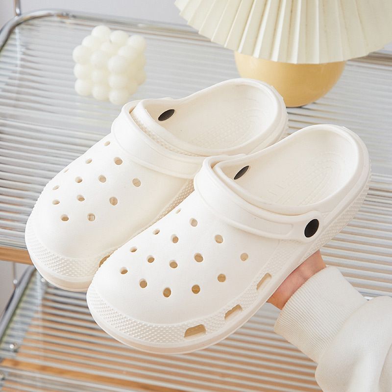 DIY nackte Schuhe Loch Schuhe Großhandel Hausschuhe Frauen Eva Deodorant Anti-Rutsch Home Badezimmer Stepping Scheiße Sandalen Männer_voghion.com
