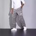Men's Clothing Autumn Corduroy Overalls Men's Cuffs Loose Casual Trousers With Multiple Pockets_voghion.com