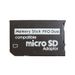 1PCS MINI Memory Stick Adaptér SDHC TF na Du pro fotoaparát PSP Čtečka karet MS Pro Duo Vysokorychlostní konvertor_voghion.com