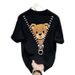 Men's Fashion Trendy Cool All Match Round Neck Short Sleeved T Shirt Top Loose Tiger Foreign Style Cross Border_voghion.com