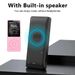 Bluetooth-compatible Music Lossless Portable FM Radio External Ultra-thin Student Sports Walkman MP3 Player Recorder_voghion.com