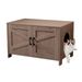 Cat Litter Box Enclosure, Litter Box Furniture Hidden With Barn Door, Wooden Cat Washroom Furniture, Cat House, End Table, Fit Most Of Litter Box, G_voghion.com