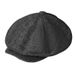 Painter Men's Octagonal Beckham Style Hat Razor Party Newsboy Autumn Winter Wool Beret_voghion.com