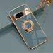 CyberGear Compatible Google Pixel 10 Phone Case 9A 8Pro Electroplated Protective Cover With Ring Holder And Car Mount Magnet_voghion.com