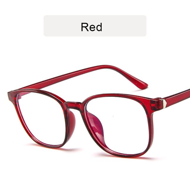 Nuevas llegadas RMM Gafas retro para hombre, gafas de ordenador a la moda para mujer, marco de plástico transparente rosa claro y antiluz azul_voghion.com