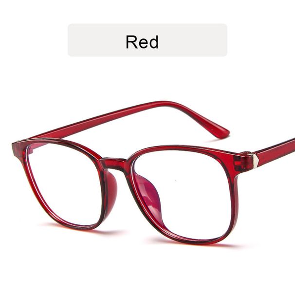 Nuevas llegadas RMM Gafas retro para hombre, gafas de ordenador a la moda para mujer, marco de plástico transparente rosa claro y antiluz azul_voghion.com