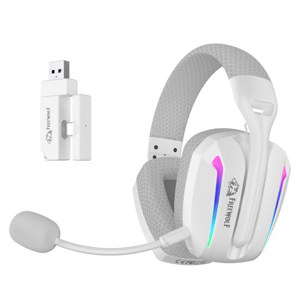 Attack Shark L80PRO Wireless Bluetooth 2.4G Tre modalità Cablato Leggero Con Cuffie da Gioco_voghion.com