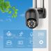 All Black 3.0million Xiongmai Smart Surveillance A8 Camera Outdoor HD Network Mobile Remote WiFi Wireless_voghion.com
