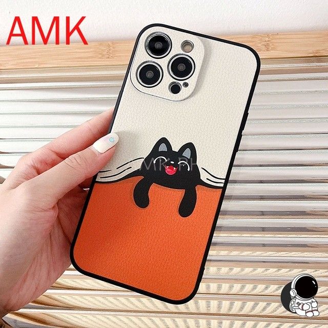 Dėklas, suderinamas su iPhone 16 15 14 13 12 11 PRO XS MAX XR X 8 7 6 6S PLUS SE 2020 mini, mielas juodos katės estetikos dėklas su visiškai apsaugotu kameros objektyvu._voghion.com